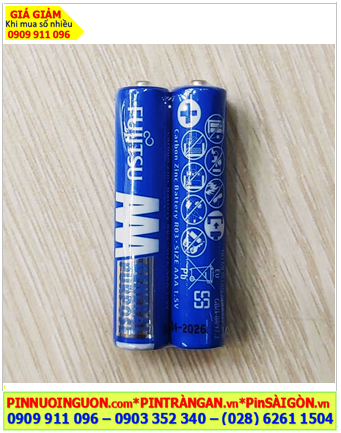 Pin AAA 1.5v Fujitsu R03(2S) F-GP; Pin đũa AAA 1.5v Fujitsu R03(2S) F-GP General Purpose chính hãng (Loại gói 2viên